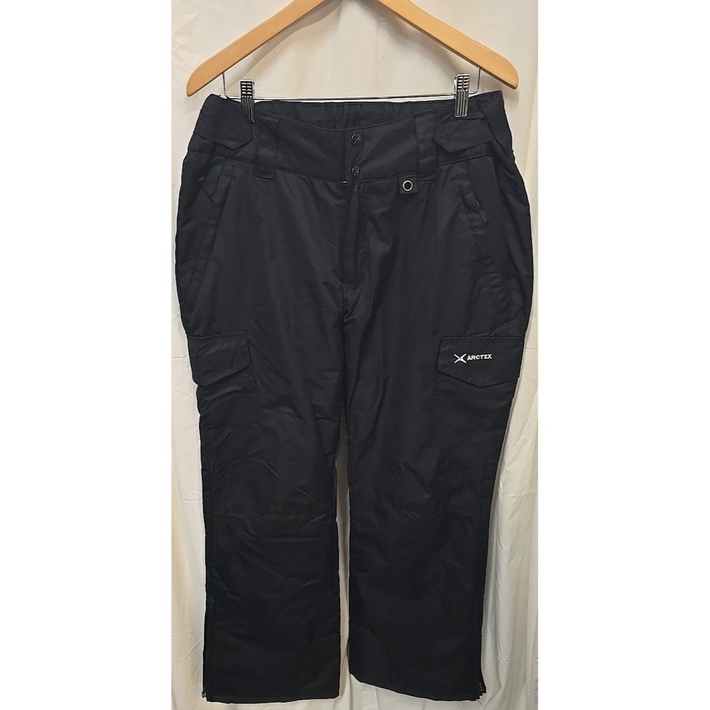 ARCTIX 5K Black Snow pants Winter Cold Snowboard Ski Cargo Pants Women XL